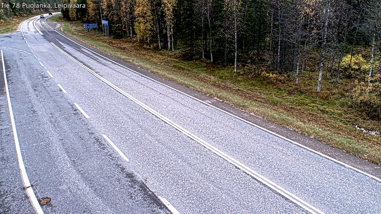 Kelikamerat Kuva Tie 78 Puolanka, Leipivaara, Puolanka, Kainuu