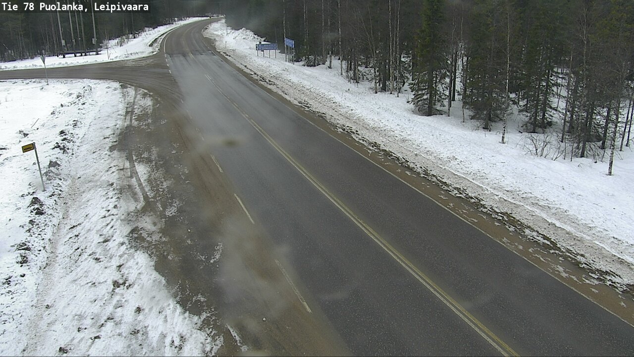 Kelikamerat Kuva Tie 78 Puolanka, Leipivaara, Puolanka, Kainuu