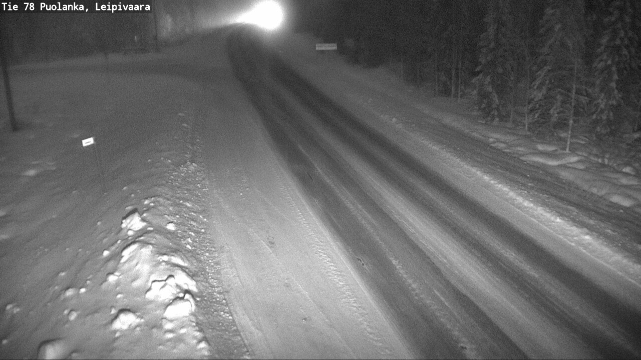 Weather Camera Image Road 78 Puolanka, Leipivaara, Puolanka, Kainuu
