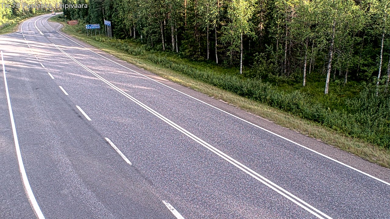 Kelikamerat Kuva Tie 78 Puolanka, Leipivaara, Puolanka, Kainuu