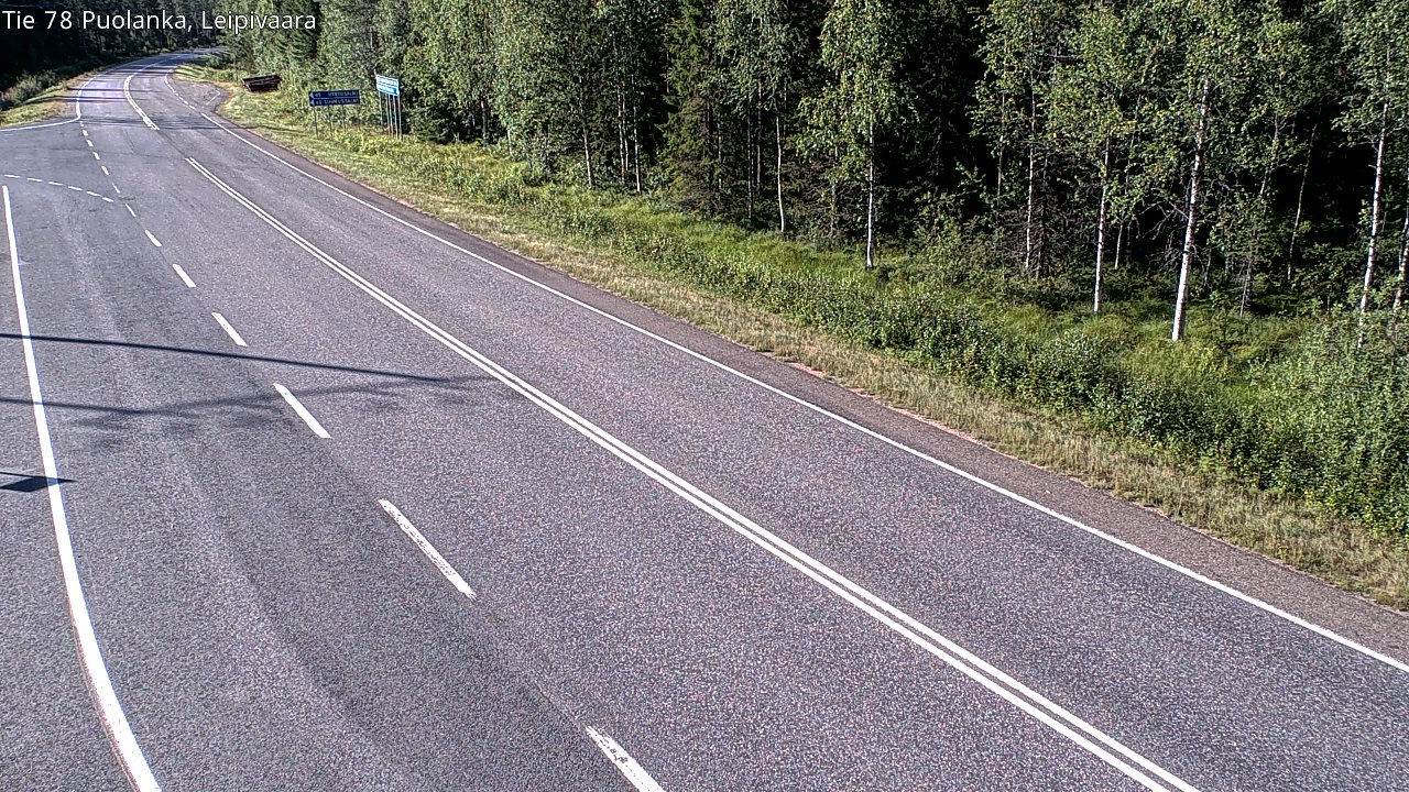 Kelikamerat Kuva Tie 78 Puolanka, Leipivaara, Puolanka, Kainuu