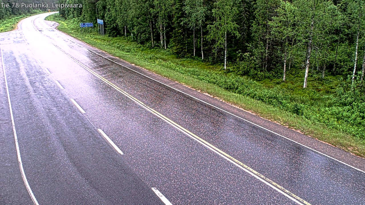 Kelikamerat Kuva Tie 78 Puolanka, Leipivaara, Puolanka, Kainuu