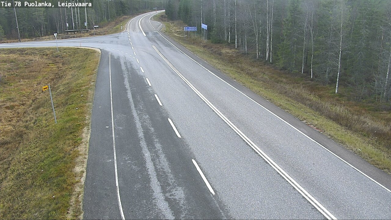 Kelikamerat Kuva Tie 78 Puolanka, Leipivaara, Puolanka, Kainuu