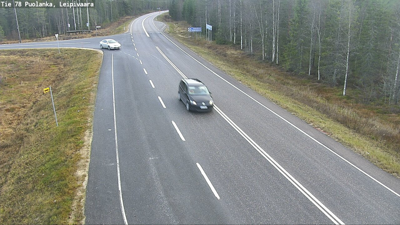 Kelikamerat Kuva Tie 78 Puolanka, Leipivaara, Puolanka, Kainuu