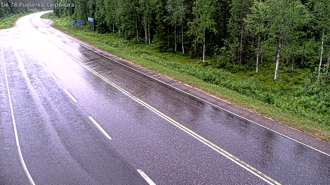 Kelikamerat Kuva Tie 78 Puolanka, Leipivaara, Puolanka, Kainuu