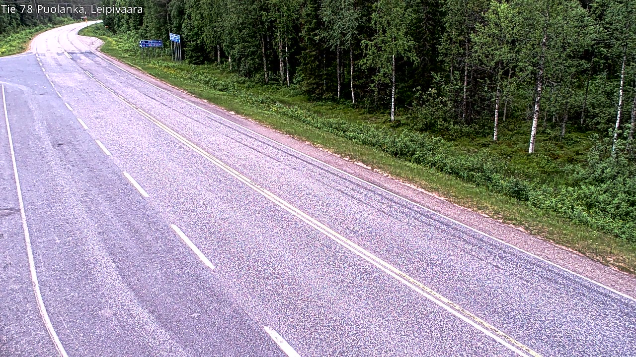 Kelikamerat Kuva Tie 78 Puolanka, Leipivaara, Puolanka, Kainuu