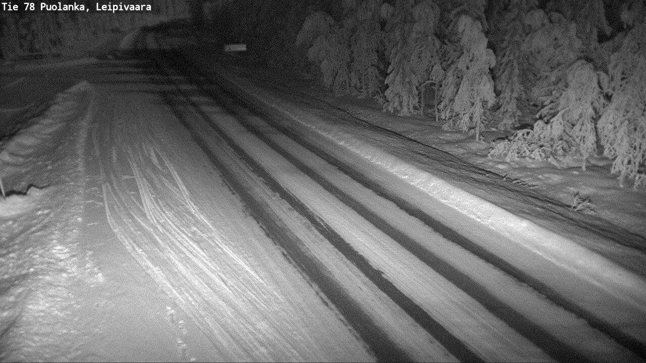 Weather Camera Image Road 78 Puolanka, Leipivaara, Puolanka, Kainuu