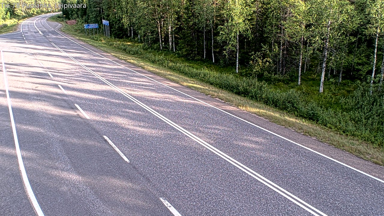 Kelikamerat Kuva Tie 78 Puolanka, Leipivaara, Puolanka, Kainuu