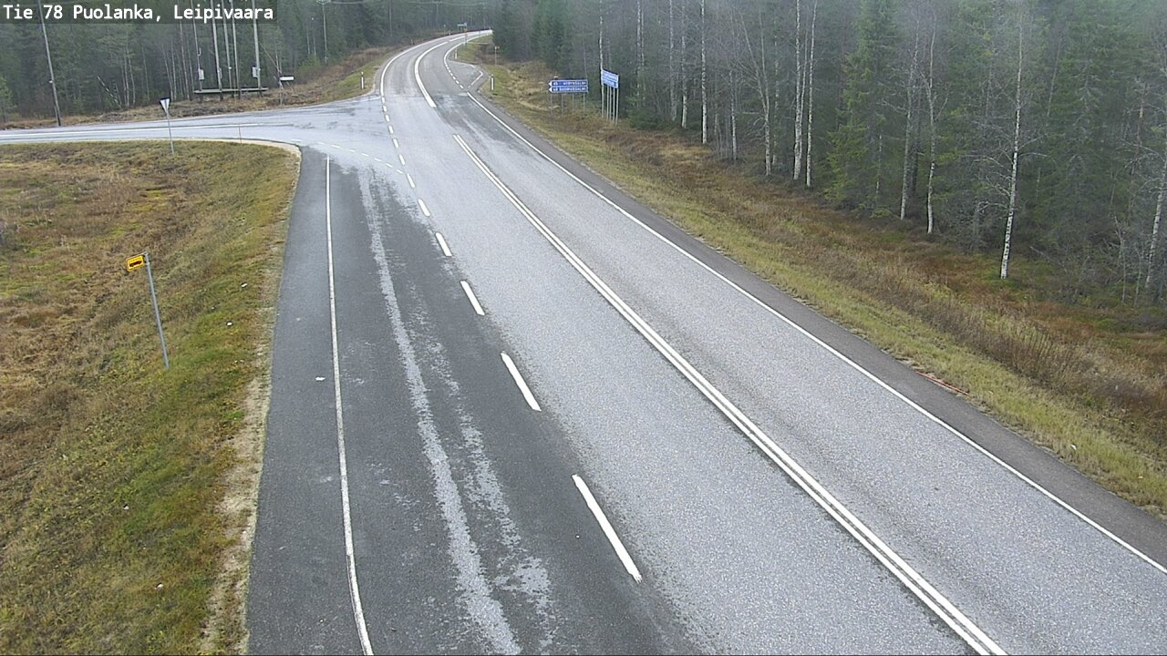 Kelikamerat Kuva Tie 78 Puolanka, Leipivaara, Puolanka, Kainuu