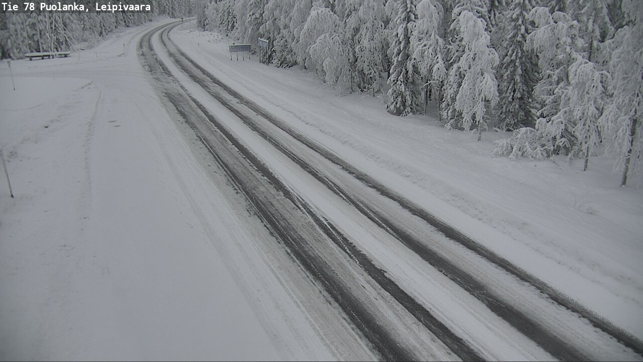 Kelikamerat Kuva Tie 78 Puolanka, Leipivaara, Puolanka, Kainuu