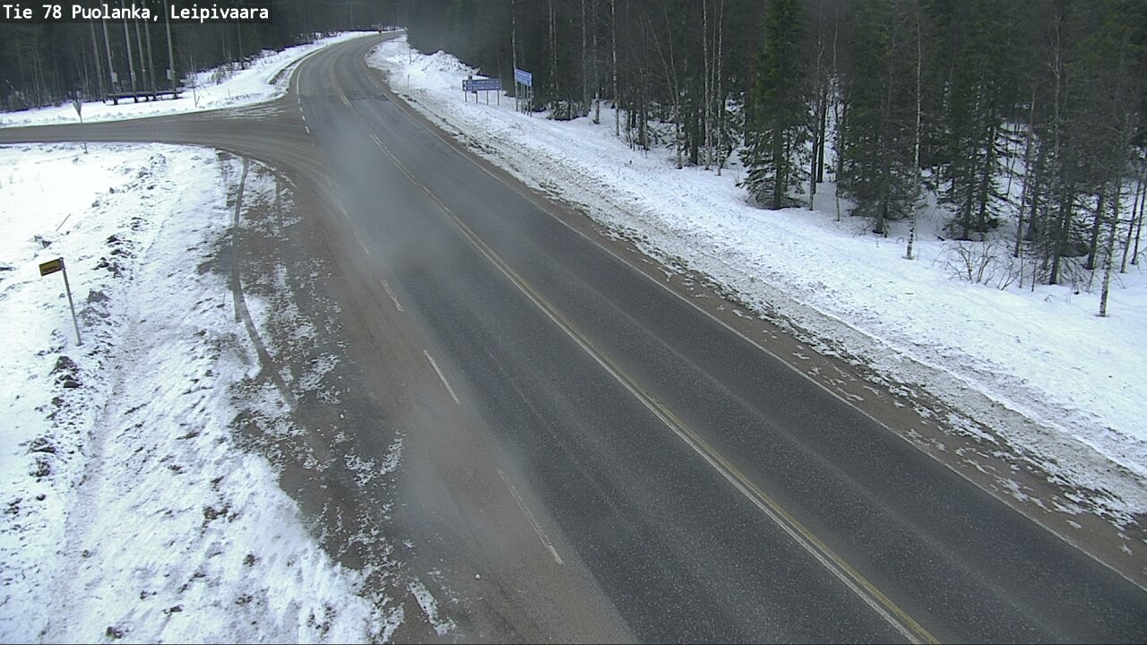 Kelikamerat Kuva Tie 78 Puolanka, Leipivaara, Puolanka, Kainuu