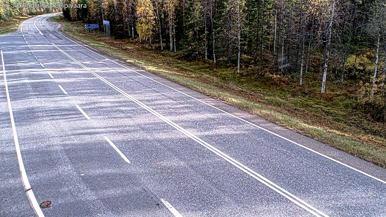 Kelikamerat Kuva Tie 78 Puolanka, Leipivaara, Puolanka, Kainuu
