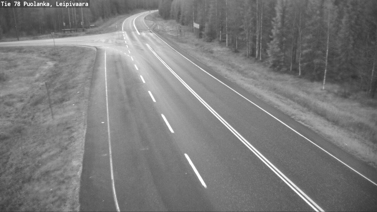 Kelikamerat Kuva Tie 78 Puolanka, Leipivaara, Puolanka, Kainuu