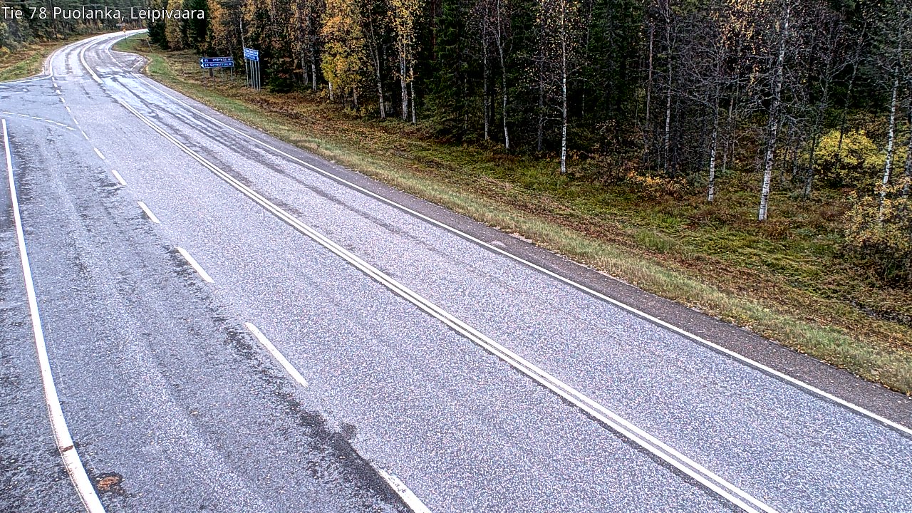 Kelikamerat Kuva Tie 78 Puolanka, Leipivaara, Puolanka, Kainuu