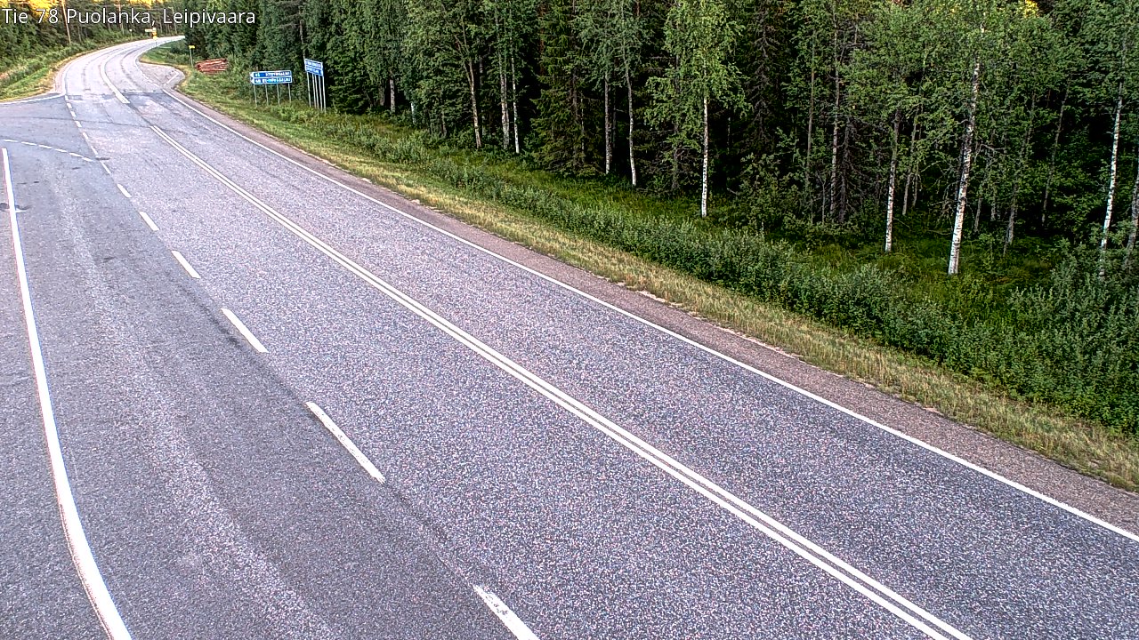 Kelikamerat Kuva Tie 78 Puolanka, Leipivaara, Puolanka, Kainuu