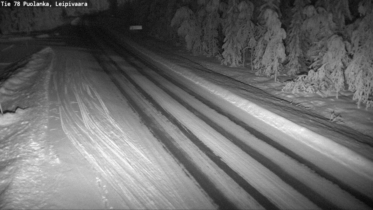 Weather Camera Image Road 78 Puolanka, Leipivaara, Puolanka, Kainuu