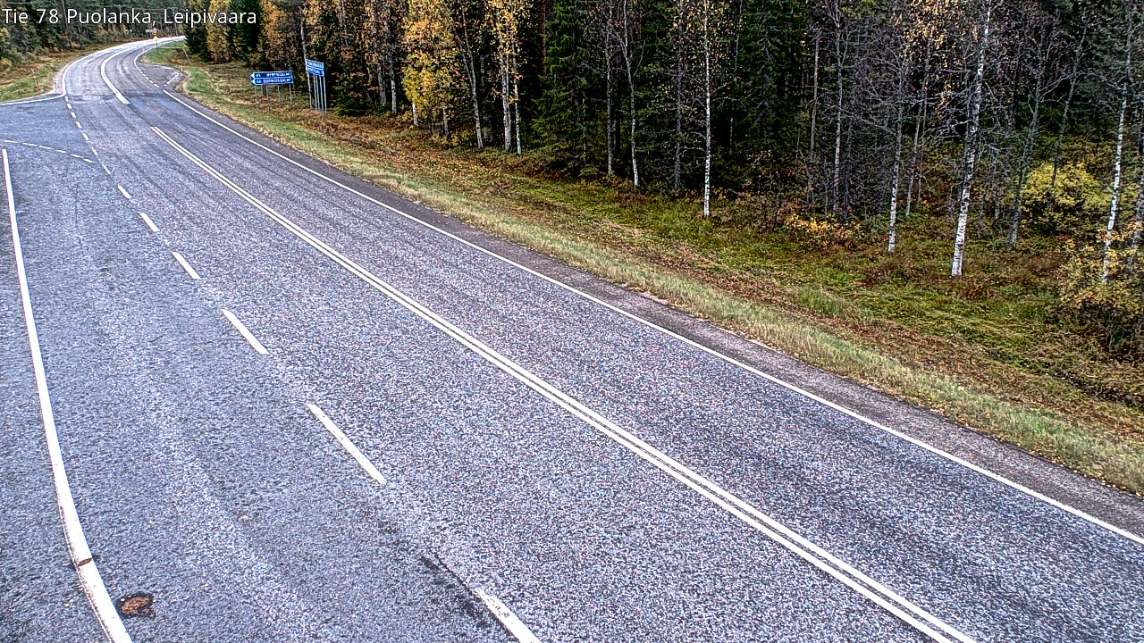 Kelikamerat Kuva Tie 78 Puolanka, Leipivaara, Puolanka, Kainuu
