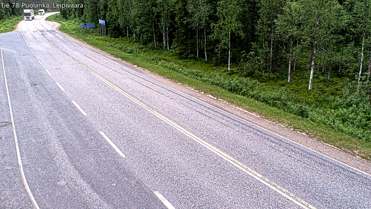 Kelikamerat Kuva Tie 78 Puolanka, Leipivaara, Puolanka, Kainuu
