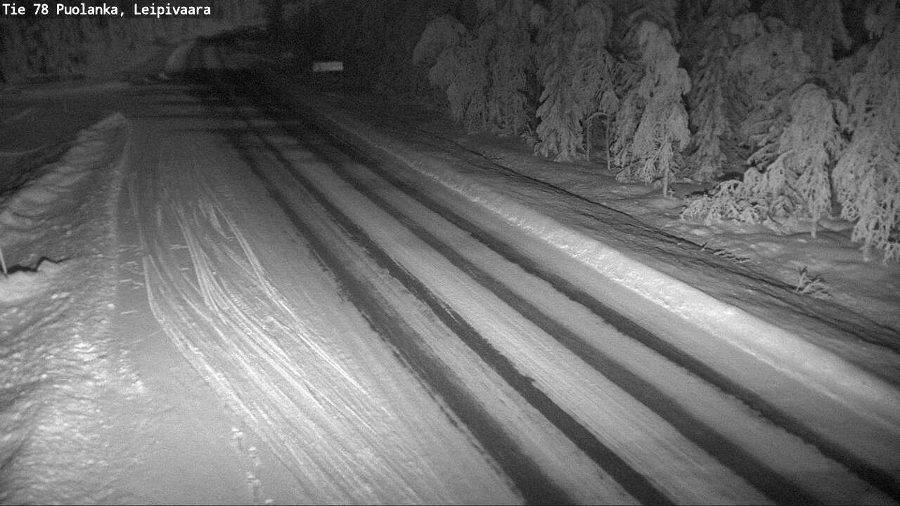 Weather Camera Image Road 78 Puolanka, Leipivaara, Puolanka, Kainuu