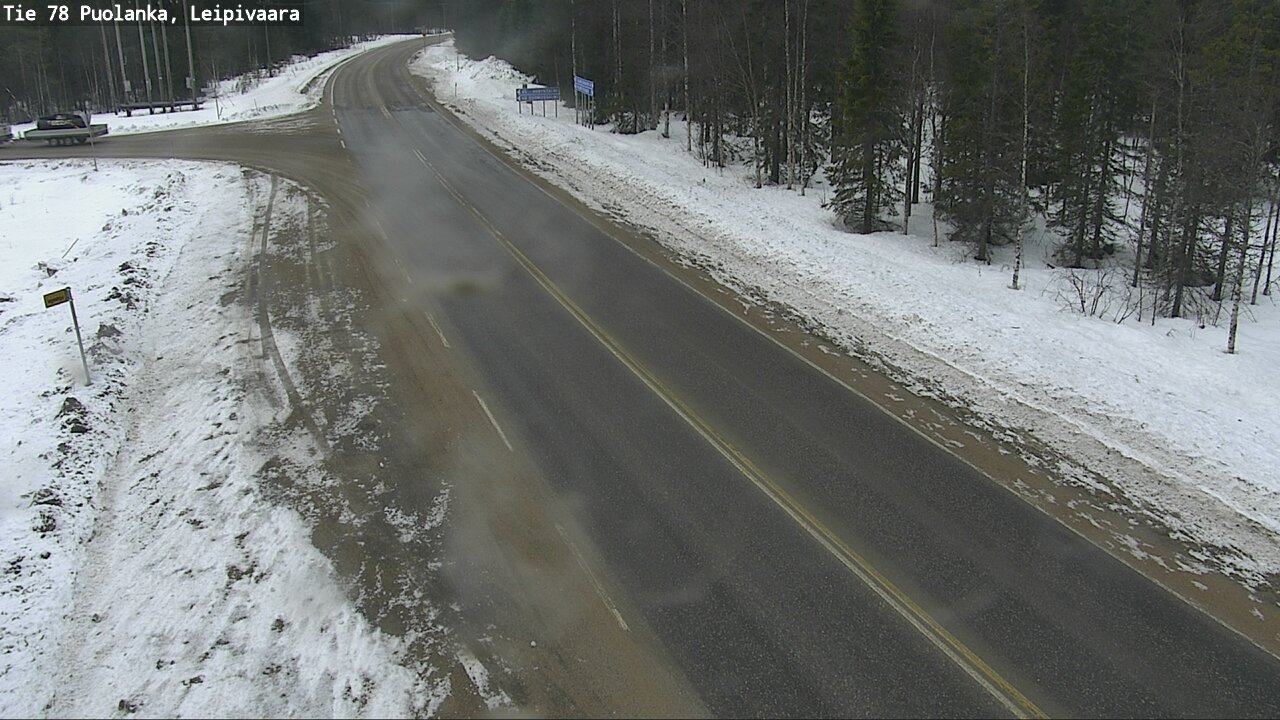 Kelikamerat Kuva Tie 78 Puolanka, Leipivaara, Puolanka, Kainuu