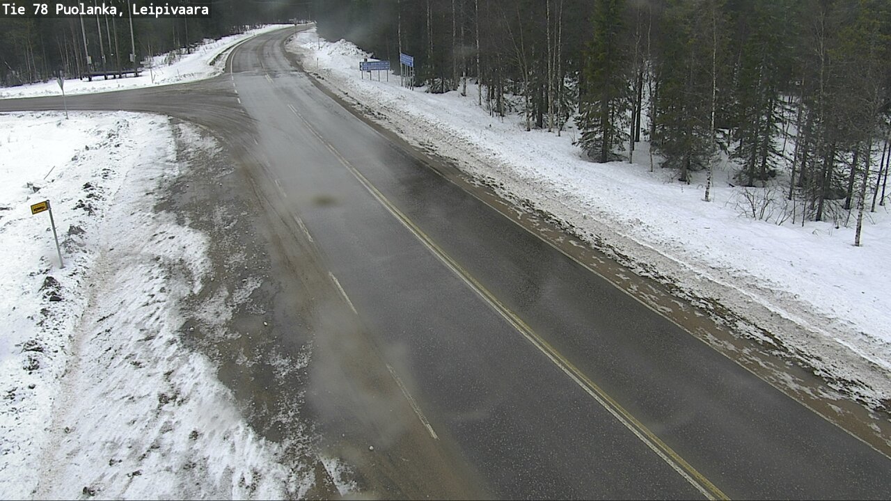 Kelikamerat Kuva Tie 78 Puolanka, Leipivaara, Puolanka, Kainuu