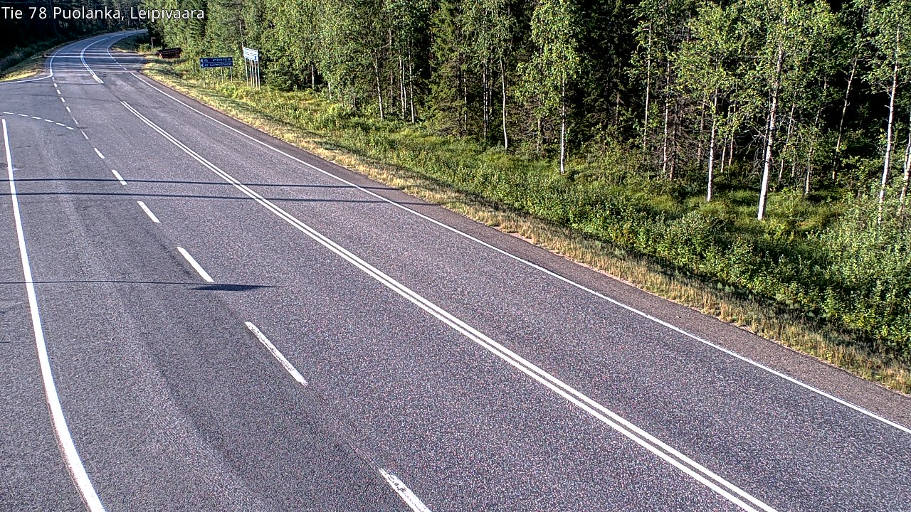 Kelikamerat Kuva Tie 78 Puolanka, Leipivaara, Puolanka, Kainuu