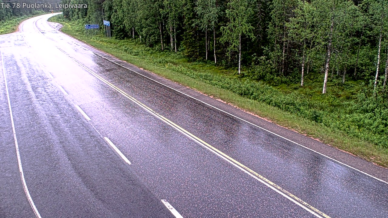 Kelikamerat Kuva Tie 78 Puolanka, Leipivaara, Puolanka, Kainuu