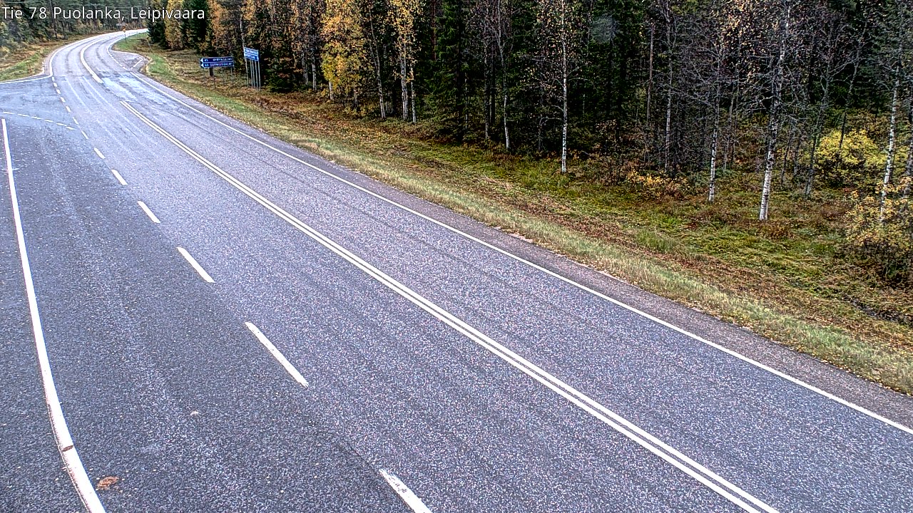 Kelikamerat Kuva Tie 78 Puolanka, Leipivaara, Puolanka, Kainuu