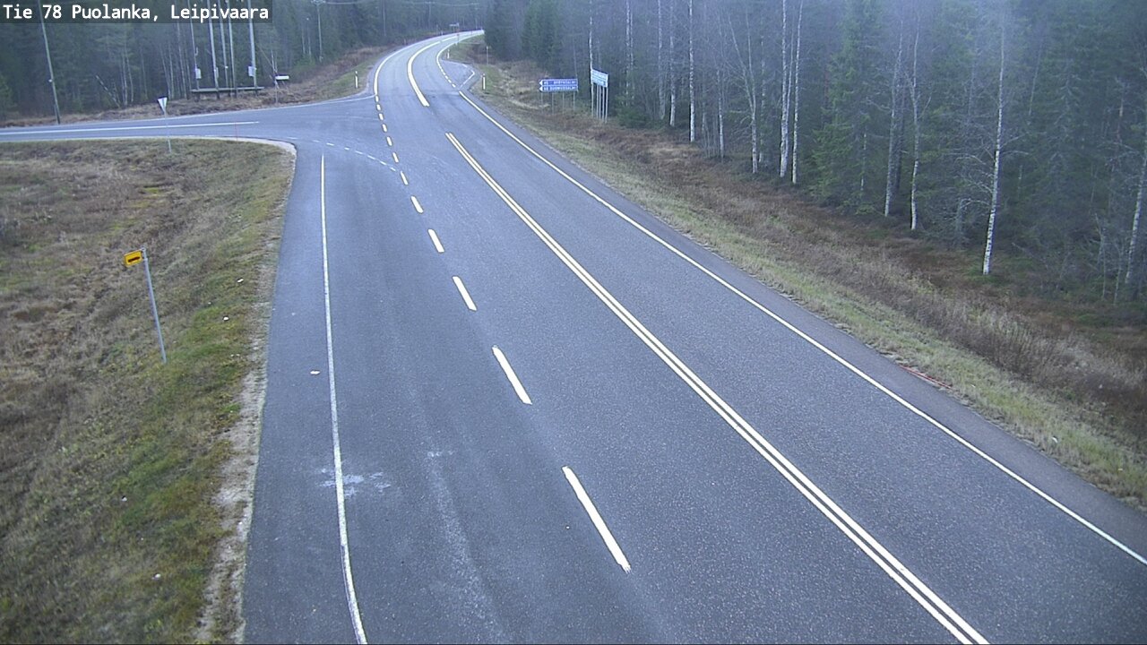 Kelikamerat Kuva Tie 78 Puolanka, Leipivaara, Puolanka, Kainuu