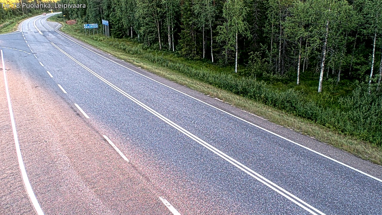Kelikamerat Kuva Tie 78 Puolanka, Leipivaara, Puolanka, Kainuu