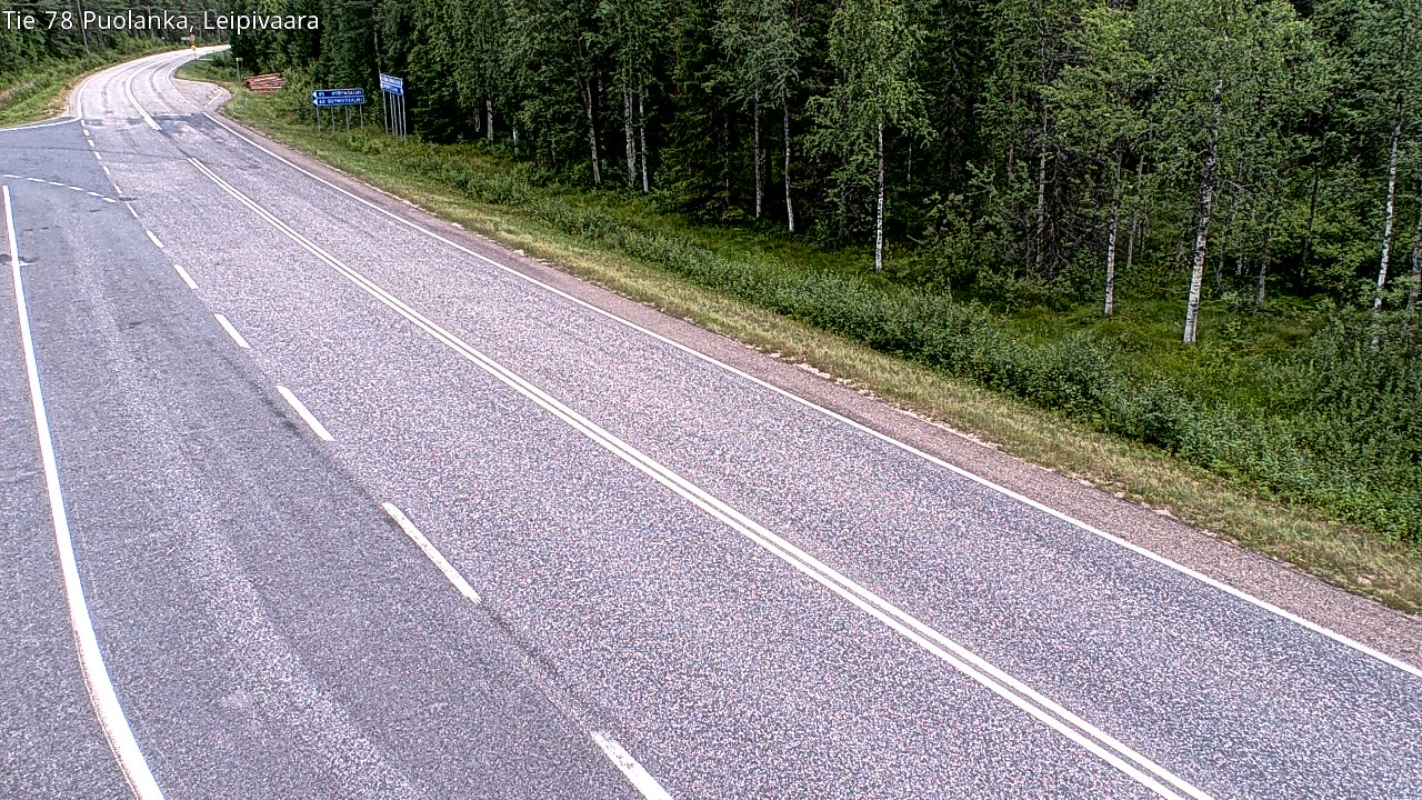 Kelikamerat Kuva Tie 78 Puolanka, Leipivaara, Puolanka, Kainuu