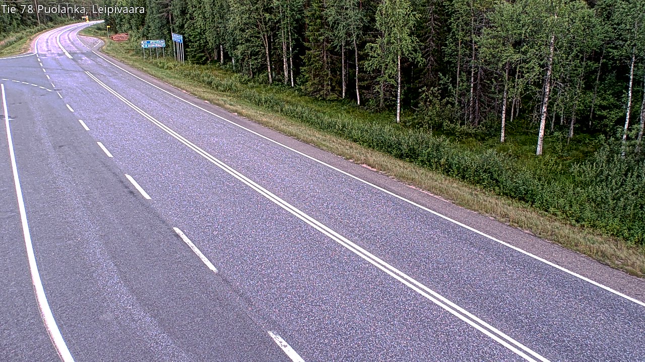 Kelikamerat Kuva Tie 78 Puolanka, Leipivaara, Puolanka, Kainuu