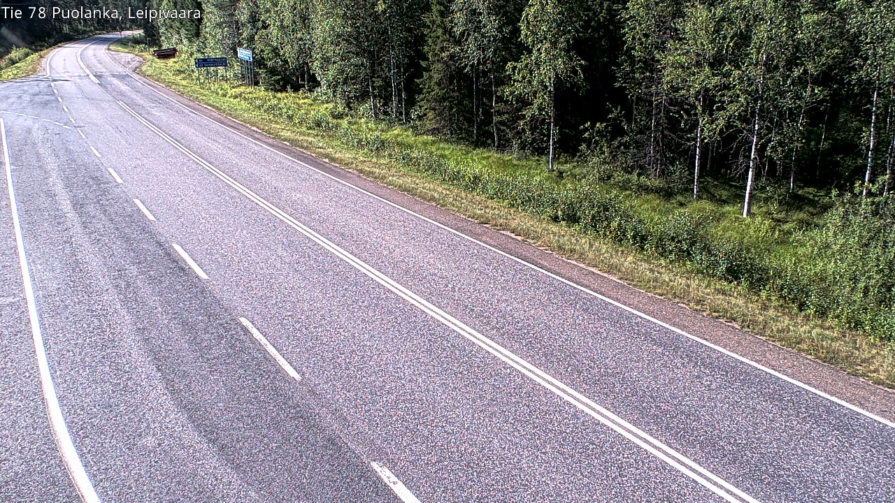 Kelikamerat Kuva Tie 78 Puolanka, Leipivaara, Puolanka, Kainuu