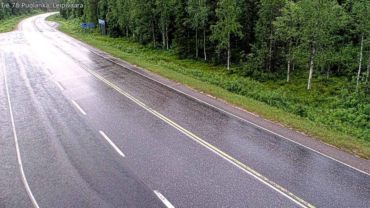 Kelikamerat Kuva Tie 78 Puolanka, Leipivaara, Puolanka, Kainuu