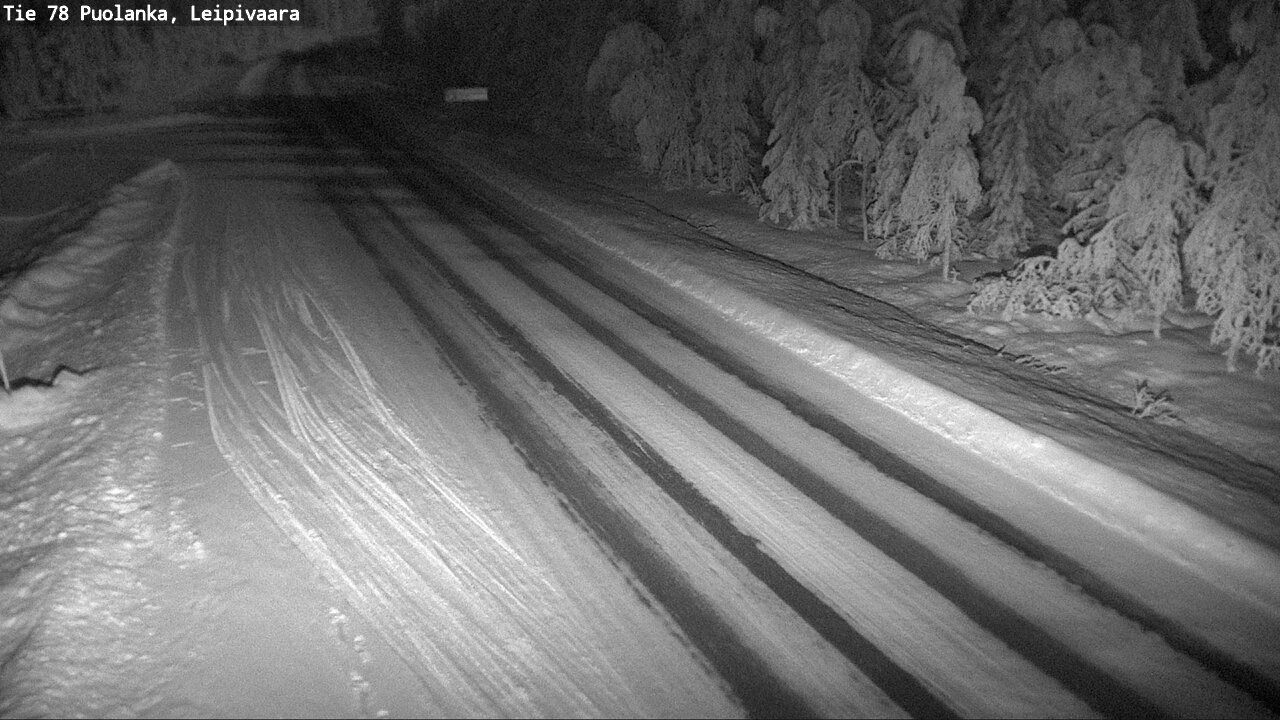 Weather Camera Image Road 78 Puolanka, Leipivaara, Puolanka, Kainuu