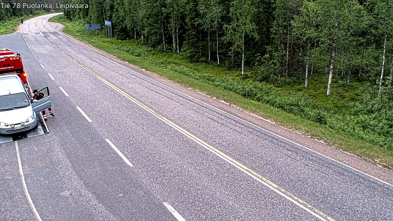 Kelikamerat Kuva Tie 78 Puolanka, Leipivaara, Puolanka, Kainuu
