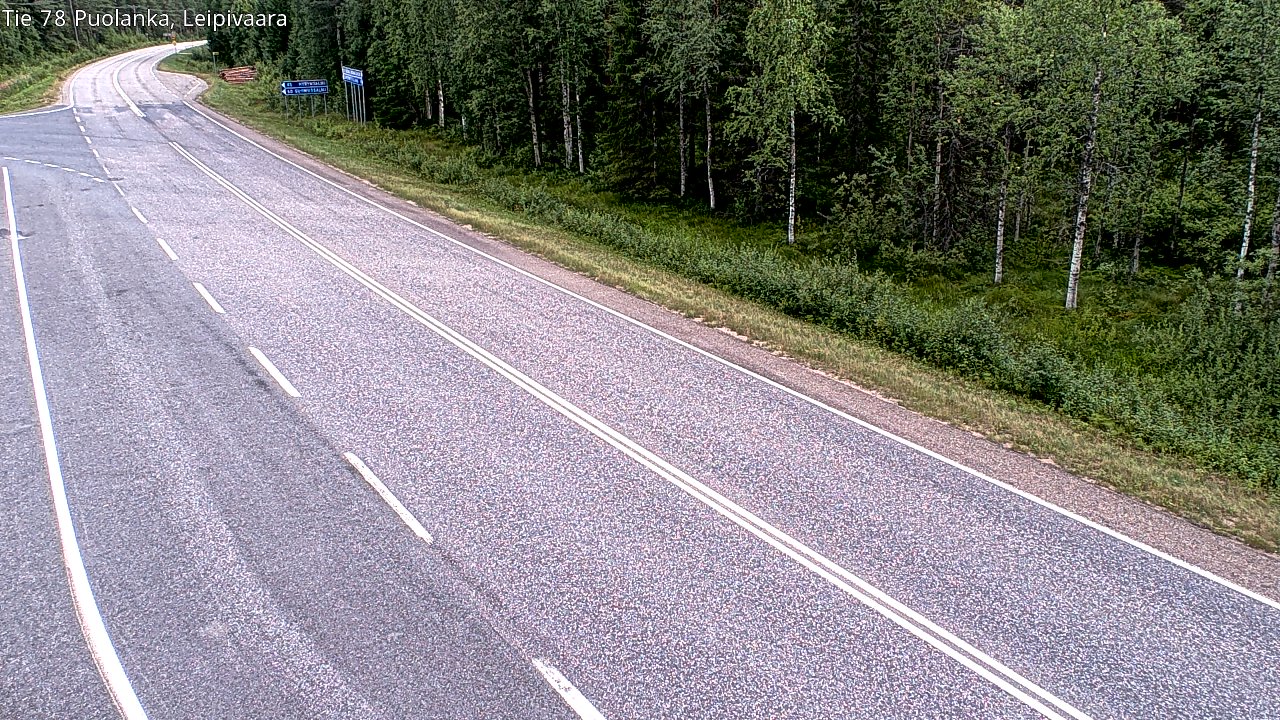 Kelikamerat Kuva Tie 78 Puolanka, Leipivaara, Puolanka, Kainuu