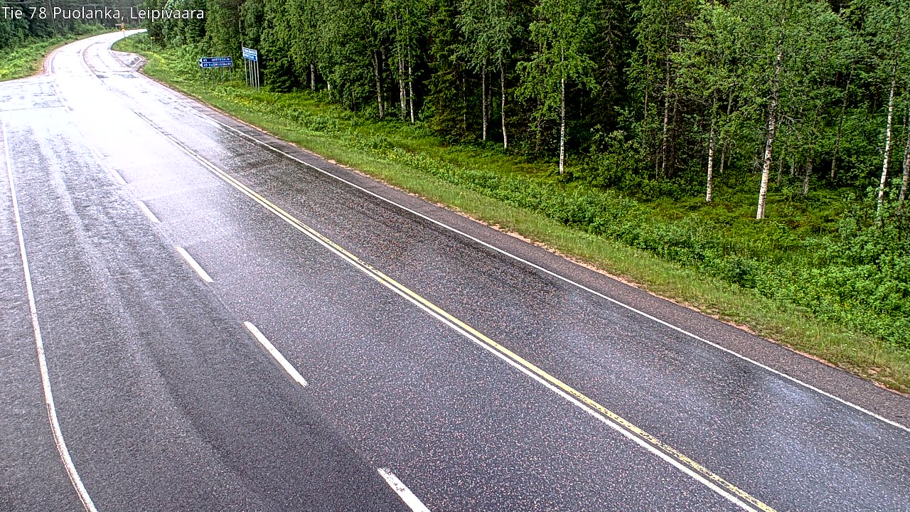 Kelikamerat Kuva Tie 78 Puolanka, Leipivaara, Puolanka, Kainuu