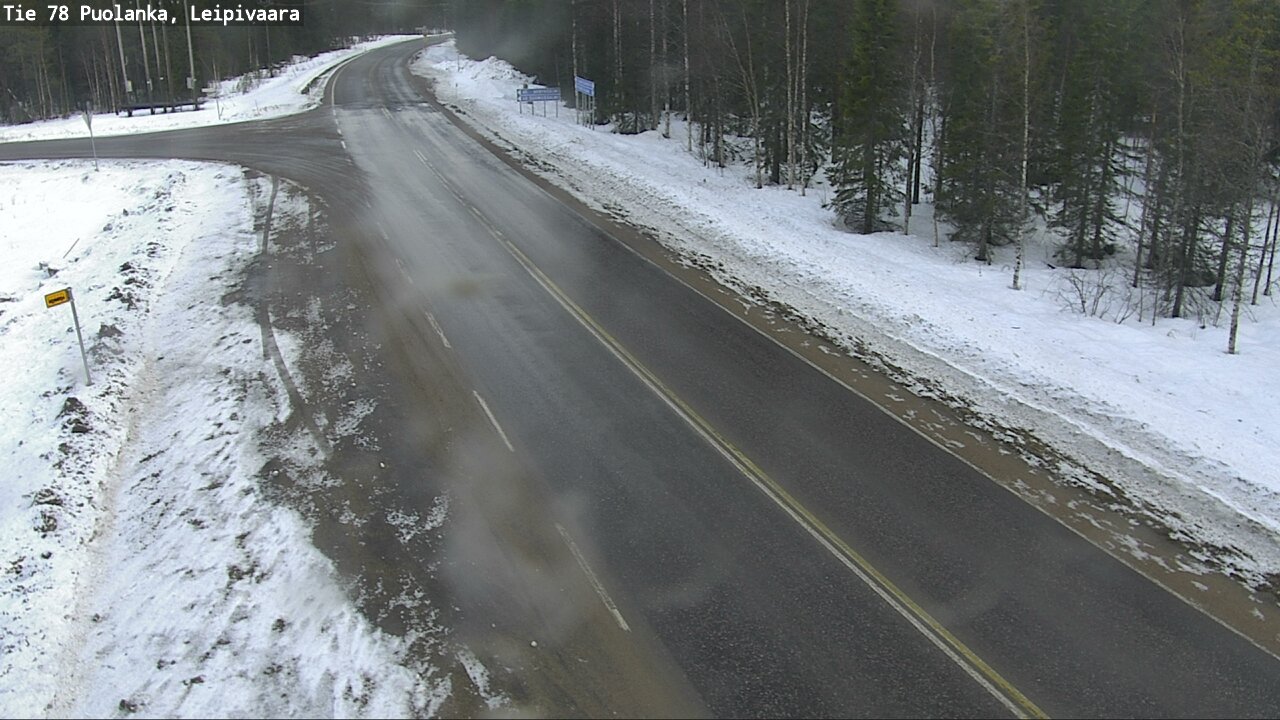 Kelikamerat Kuva Tie 78 Puolanka, Leipivaara, Puolanka, Kainuu