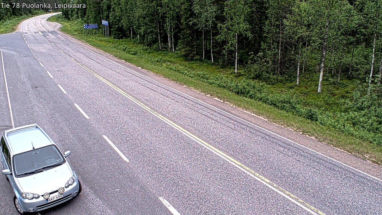 Kelikamerat Kuva Tie 78 Puolanka, Leipivaara, Puolanka, Kainuu