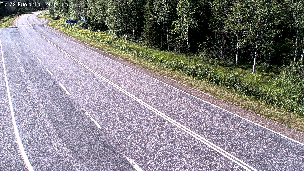 Kelikamerat Kuva Tie 78 Puolanka, Leipivaara, Puolanka, Kainuu