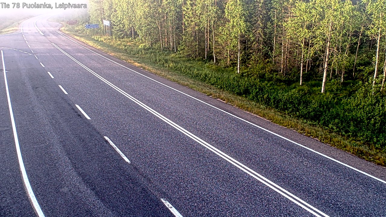 Kelikamerat Kuva Tie 78 Puolanka, Leipivaara, Puolanka, Kainuu