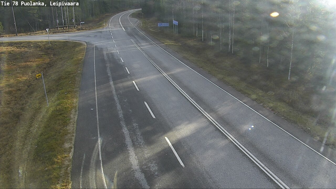 Kelikamerat Kuva Tie 78 Puolanka, Leipivaara, Puolanka, Kainuu