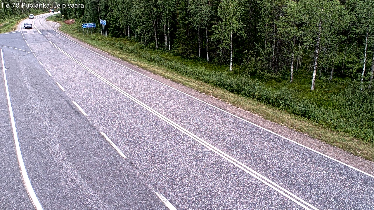Kelikamerat Kuva Tie 78 Puolanka, Leipivaara, Puolanka, Kainuu