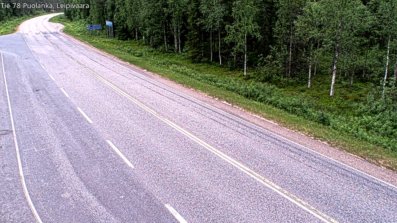 Kelikamerat Kuva Tie 78 Puolanka, Leipivaara, Puolanka, Kainuu