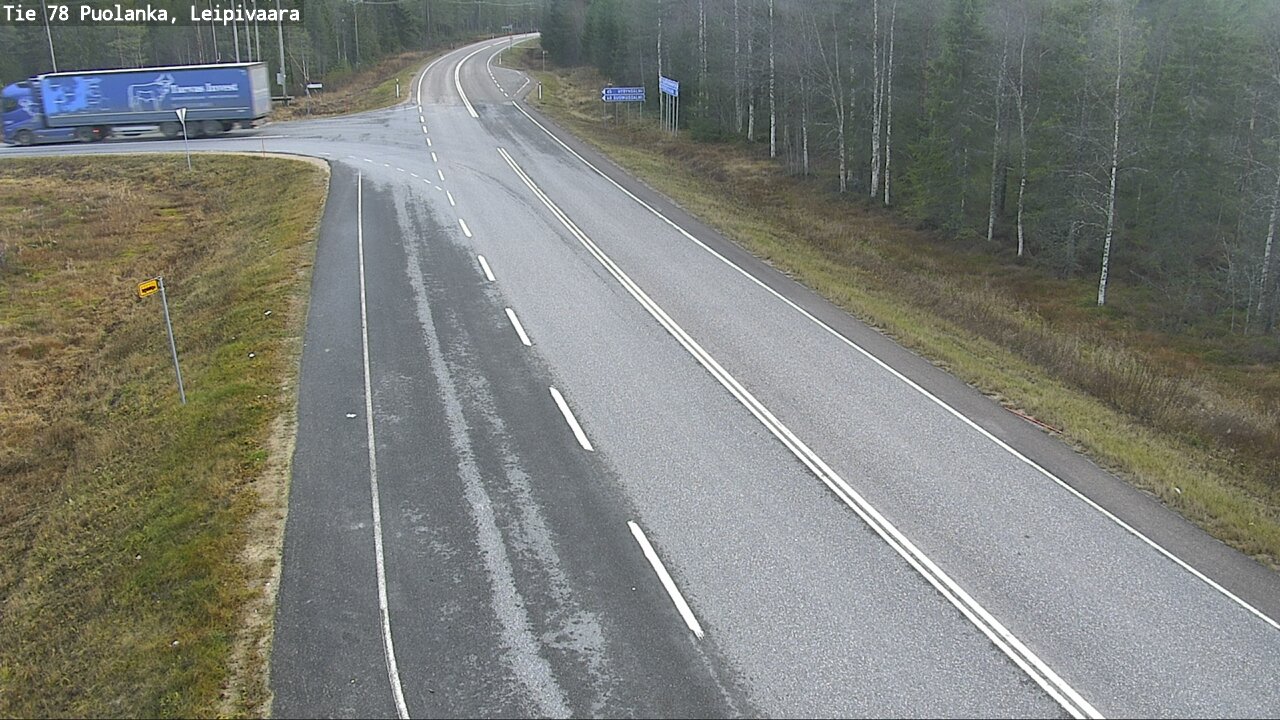 Kelikamerat Kuva Tie 78 Puolanka, Leipivaara, Puolanka, Kainuu