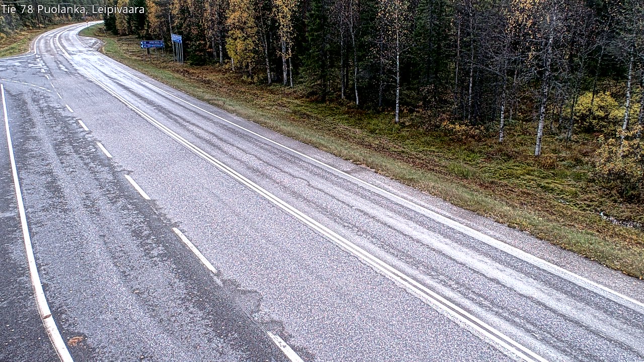 Kelikamerat Kuva Tie 78 Puolanka, Leipivaara, Puolanka, Kainuu