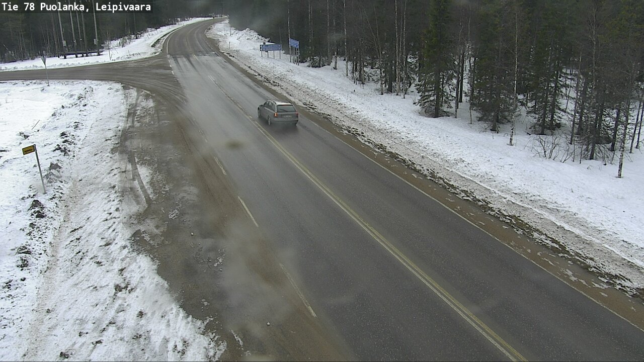 Kelikamerat Kuva Tie 78 Puolanka, Leipivaara, Puolanka, Kainuu