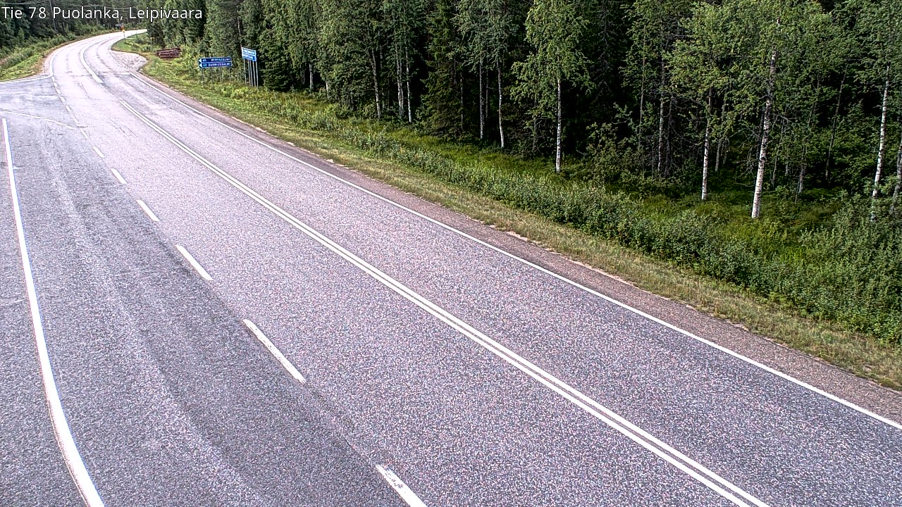 Kelikamerat Kuva Tie 78 Puolanka, Leipivaara, Puolanka, Kainuu