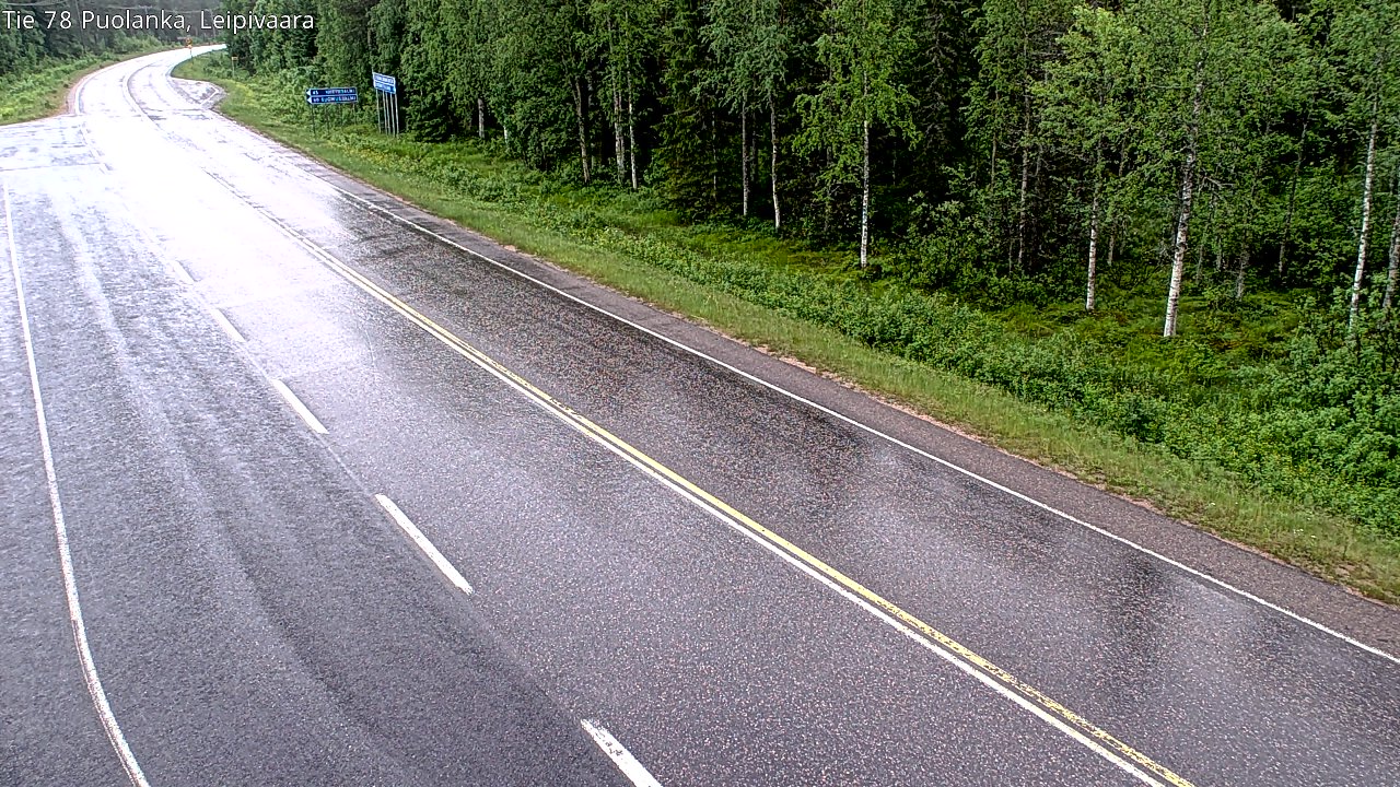 Kelikamerat Kuva Tie 78 Puolanka, Leipivaara, Puolanka, Kainuu